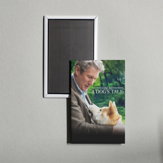 Hachi A Dog's Tale Mini Movie Fridge Magnet