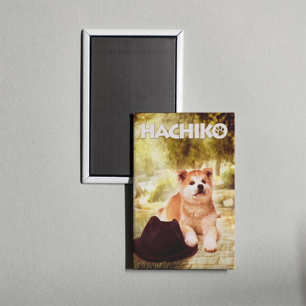 Hachiko Mini Movie Fridge Magnet