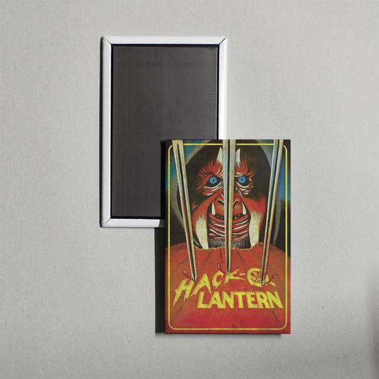 Hack-O-Lantern Mini Movie Fridge Magnet