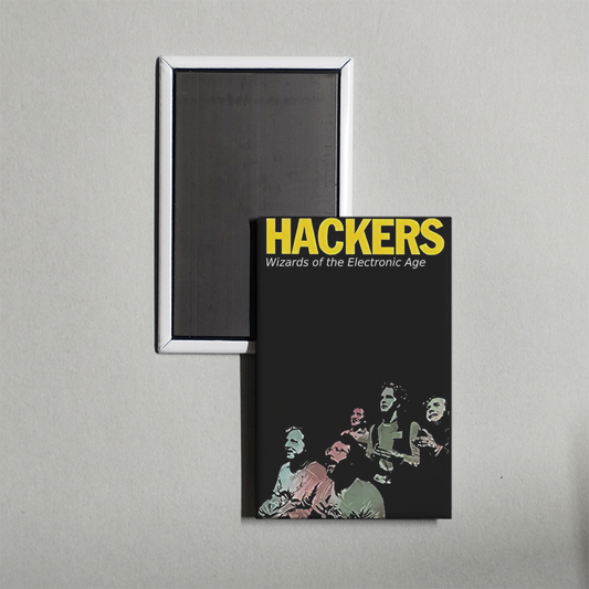 Hackers Wizards of the Electronic Age Mini Movie Fridge Magnet