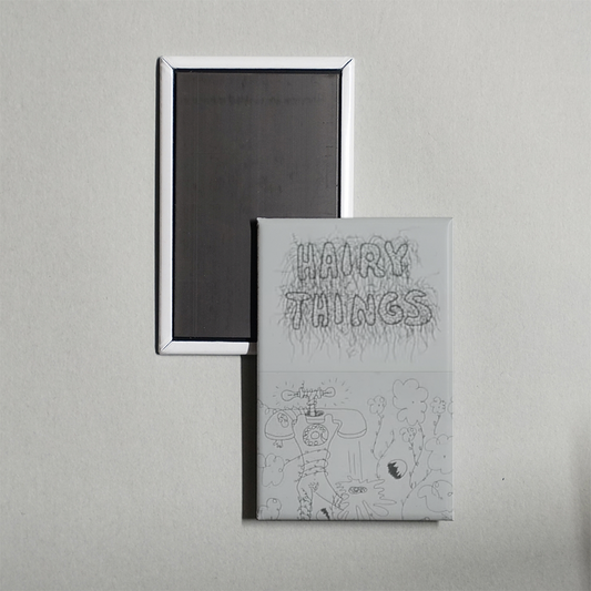 Hairy Things Mini Movie Fridge Magnet