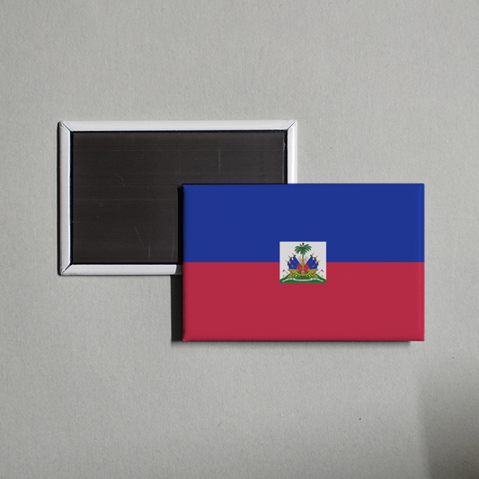 Haiti Flag Fridge Magnet