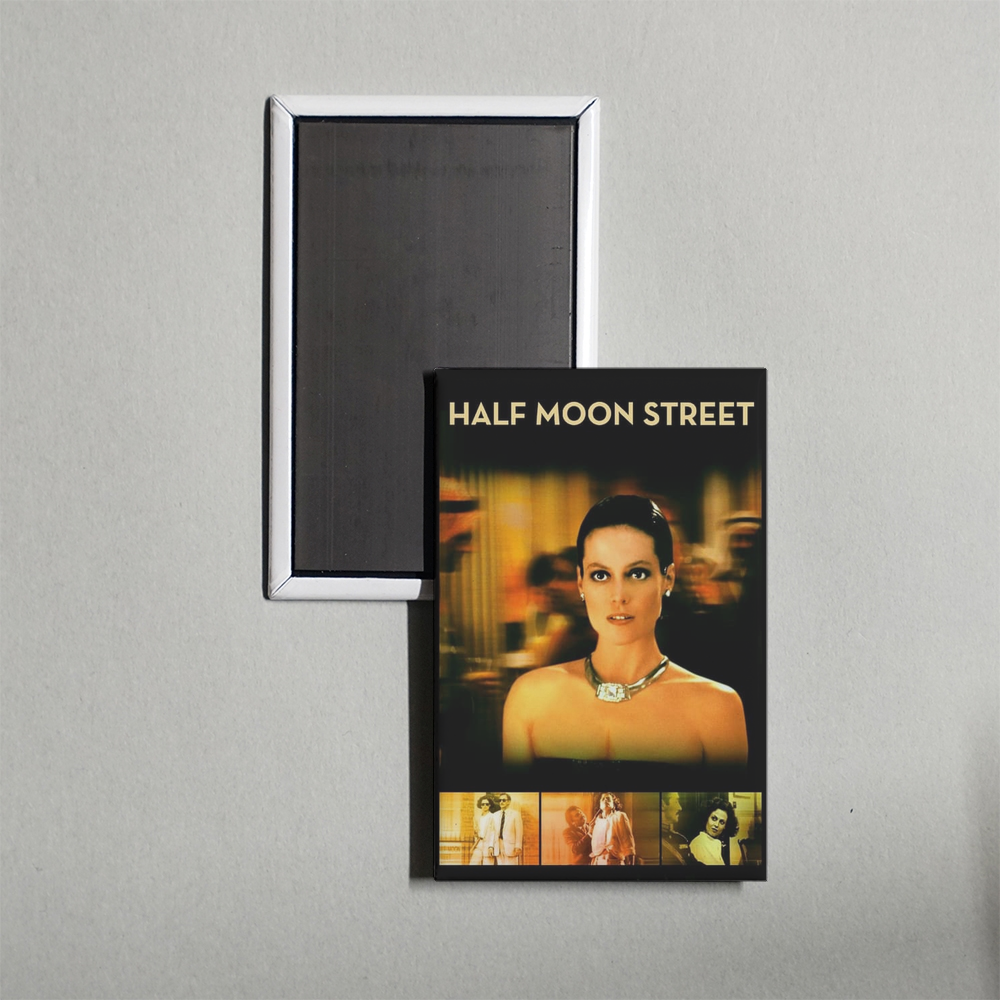 Half Moon Street Mini Movie Fridge Magnet