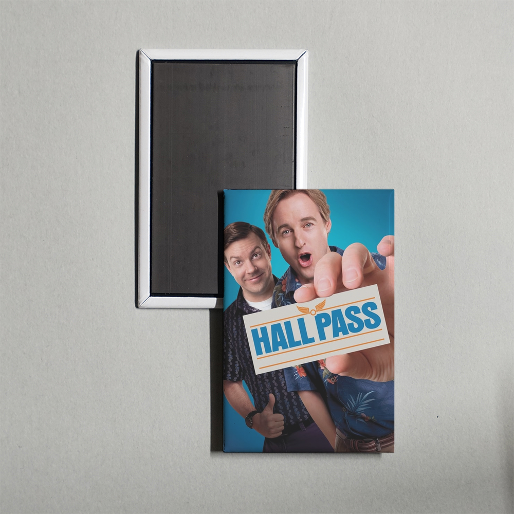 Hall Pass Mini Movie Fridge Magnet