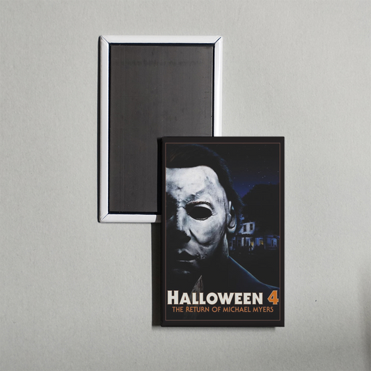 Halloween 4 The Return of Michael Myers Mini Movie Fridge Magnet