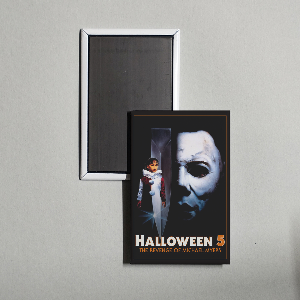 Halloween 5 The Revenge of Michael Myers Mini Movie Fridge Magnet