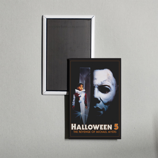 Halloween 5 The Revenge of Michael Myers Mini Movie Fridge Magnet