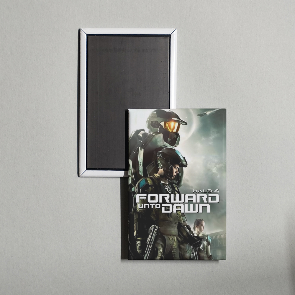Halo 4 Forward Unto Dawn TV Show Fridge Magnet