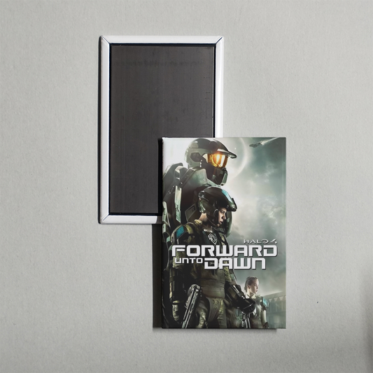 Halo 4 Forward Unto Dawn TV Show Fridge Magnet