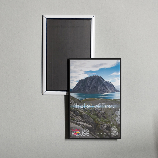 Halo Effect Mini Movie Fridge Magnet