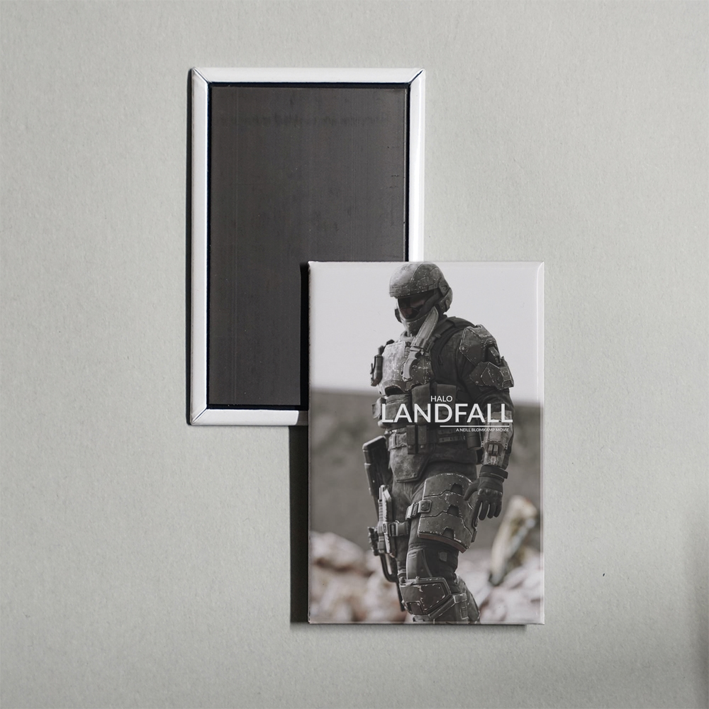 Halo Landfall Mini Movie Fridge Magnet