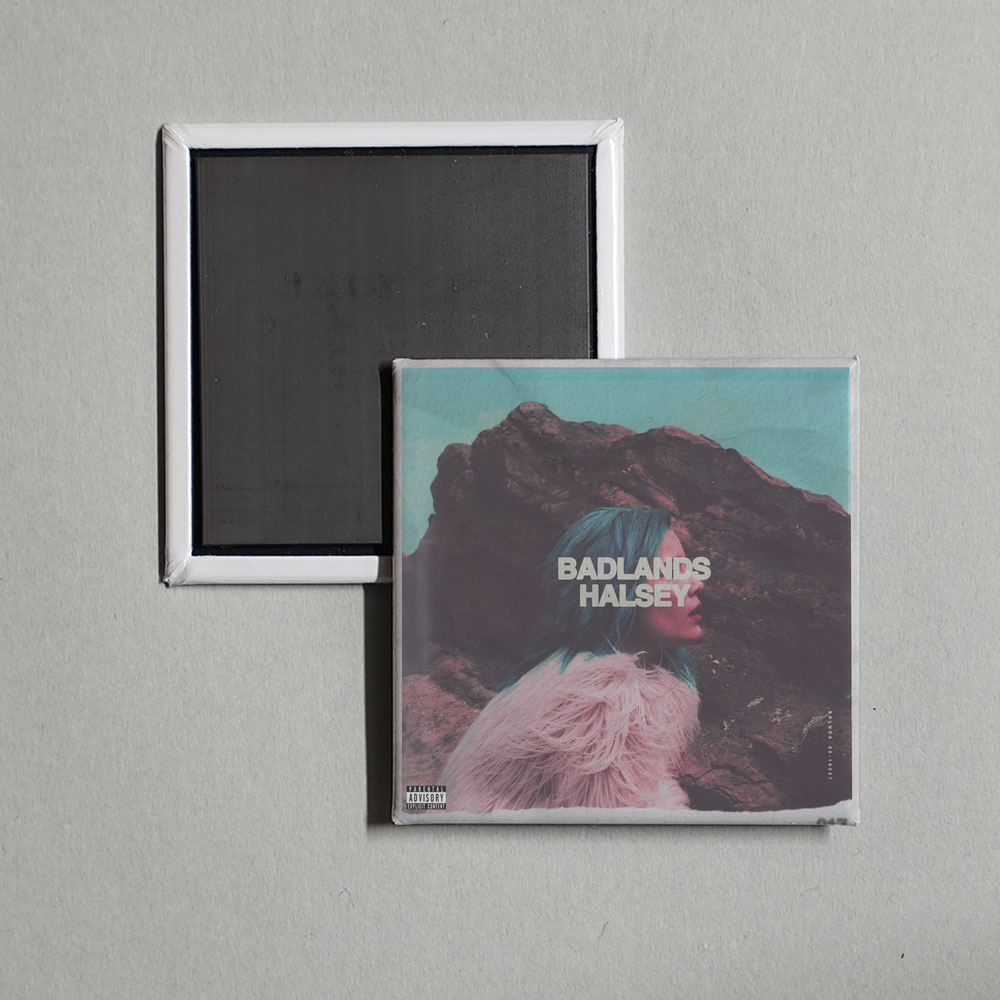 Halsey - BADLANDS (Deluxe) Album Cover Fridge Magnet