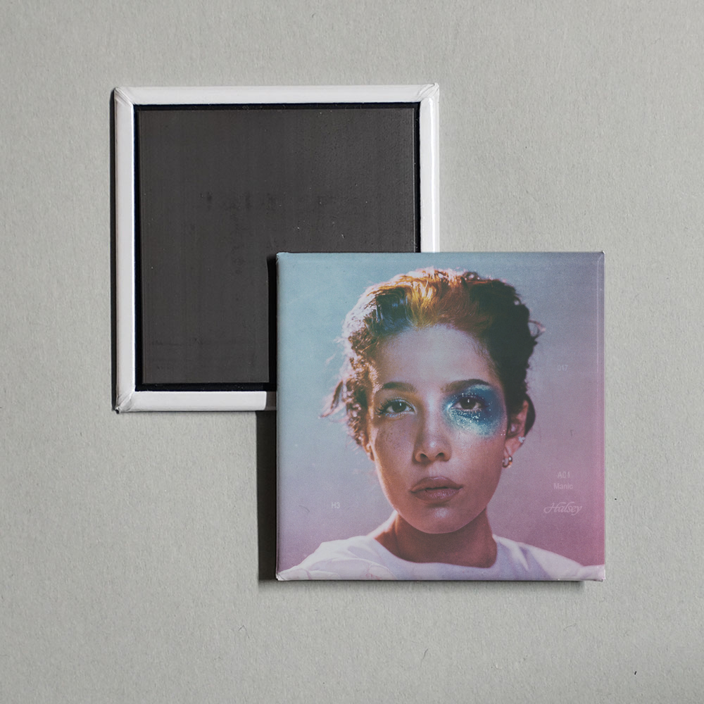 Halsey - Manic Album Cover Fridge Magnet