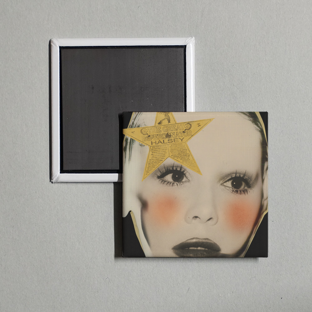 Halsey - The Great Impersonator Album Cover Fridge Magnet