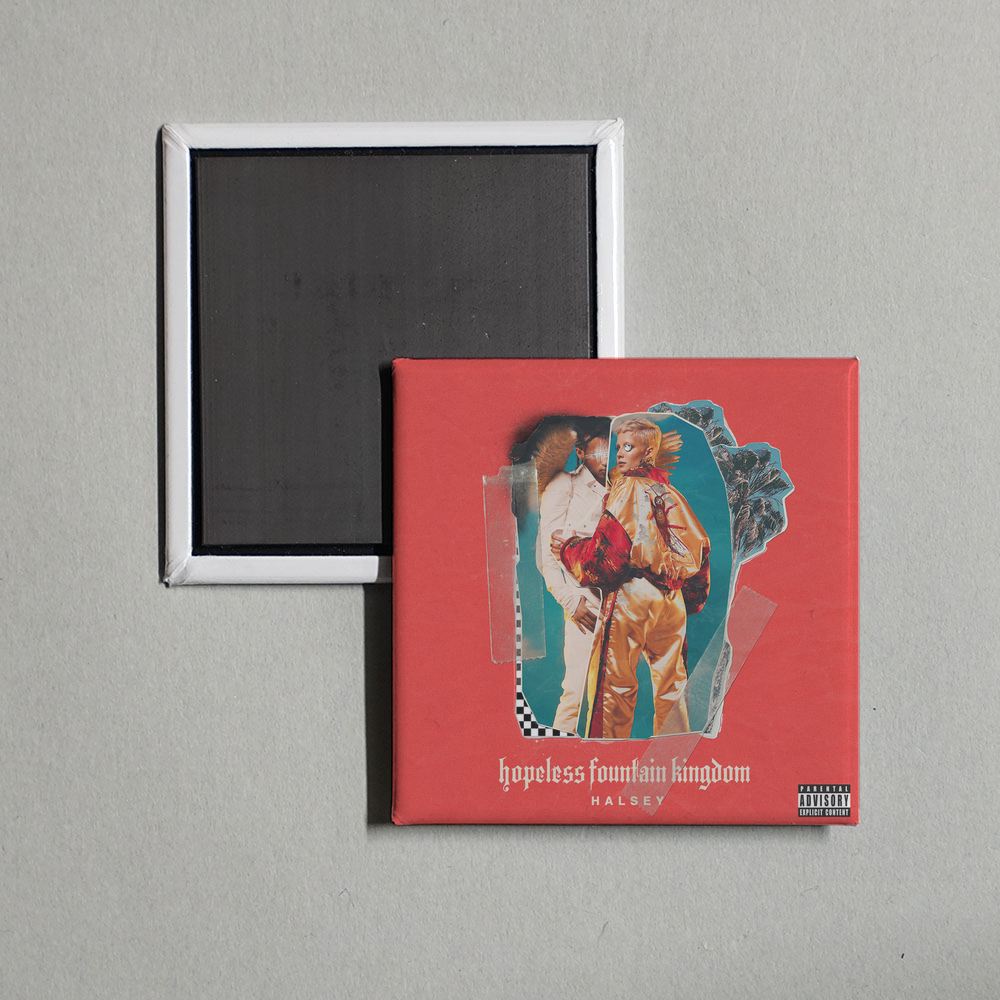 Halsey - hopeless fountain kingdom (Deluxe Plus) Album Cover Fridge Magnet