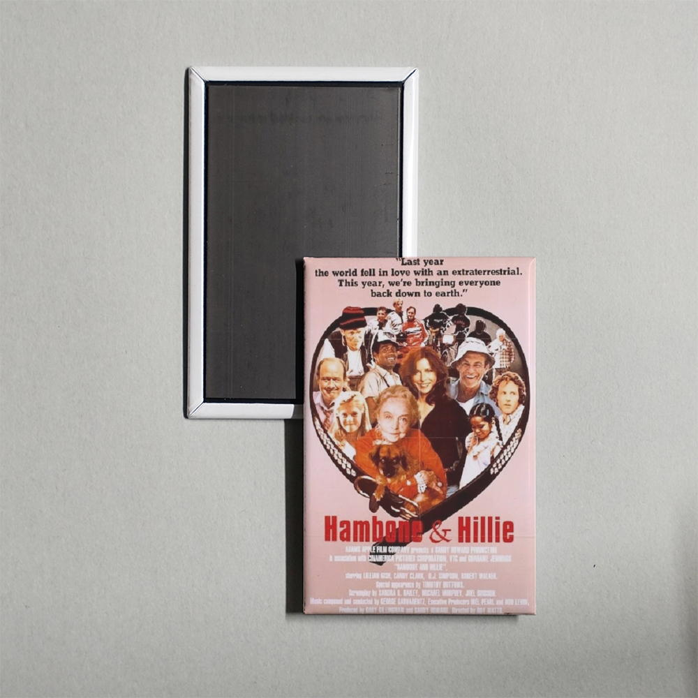 Hambone and Hillie Mini Movie Fridge Magnet