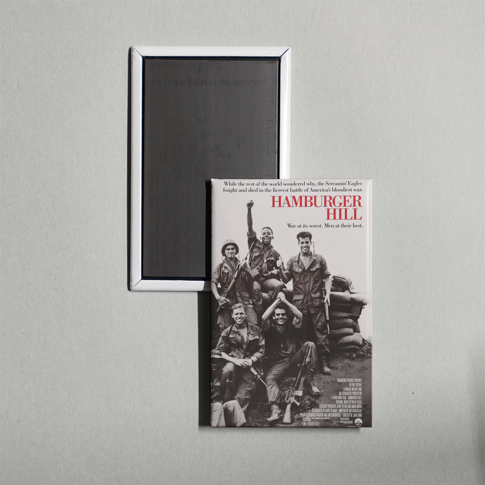Hamburger Hill Mini Movie Fridge Magnet