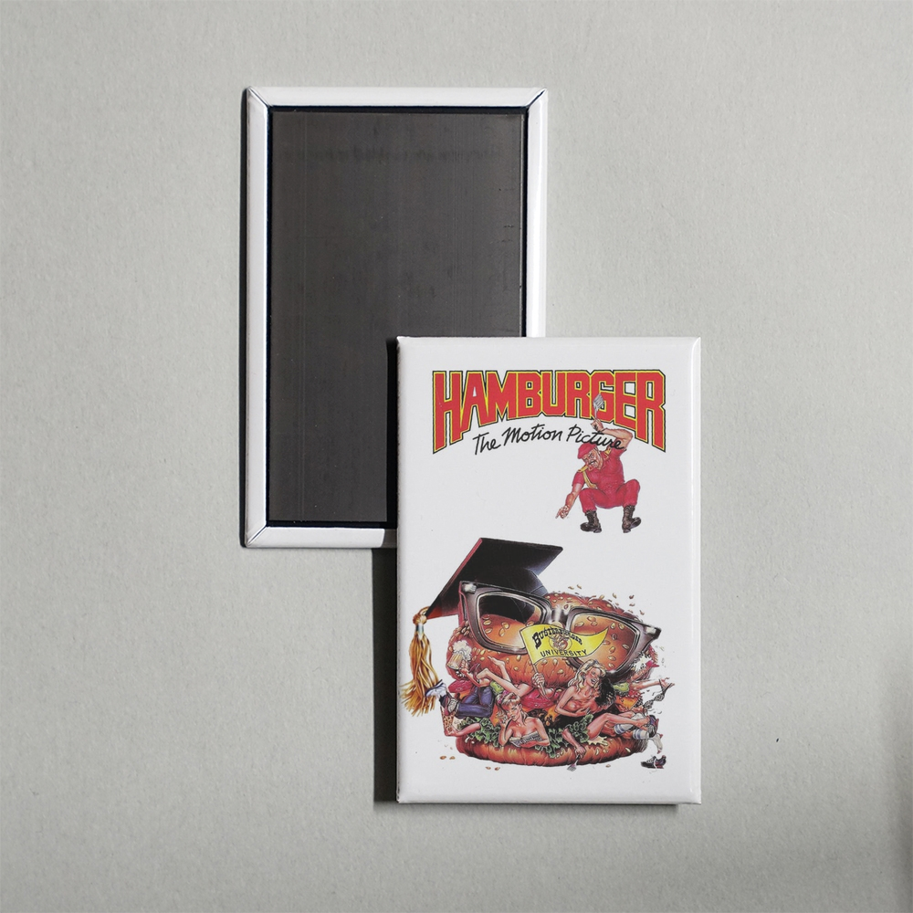 Hamburger The Motion Picture Mini Movie Fridge Magnet