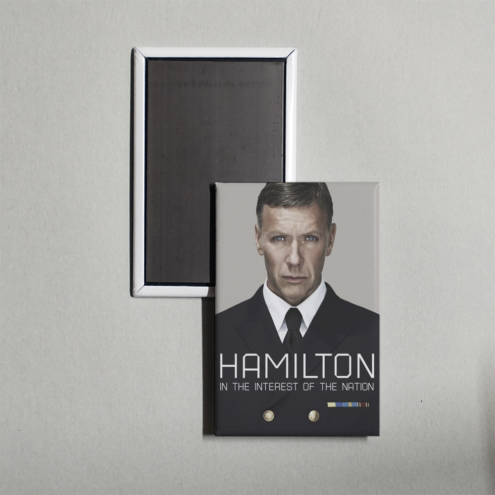 Hamilton In the Interest of the Nation Mini Movie Fridge Magnet