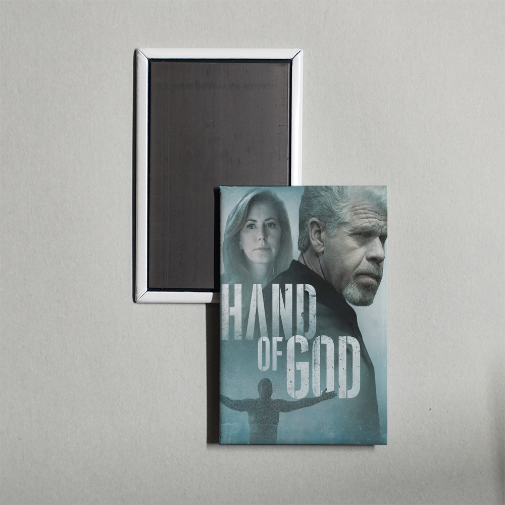 Hand of God TV Show Fridge Magnet