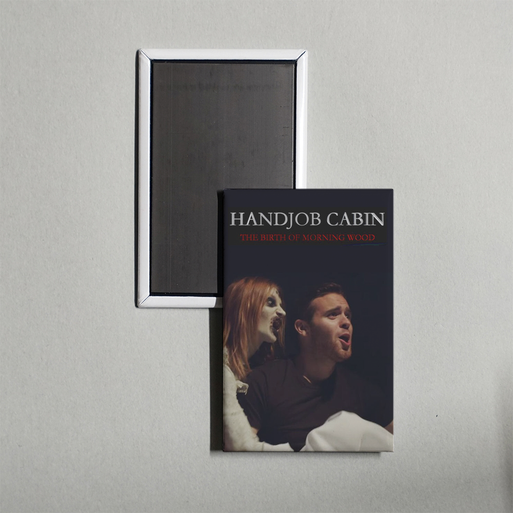 Handjob Cabin Mini Movie Fridge Magnet