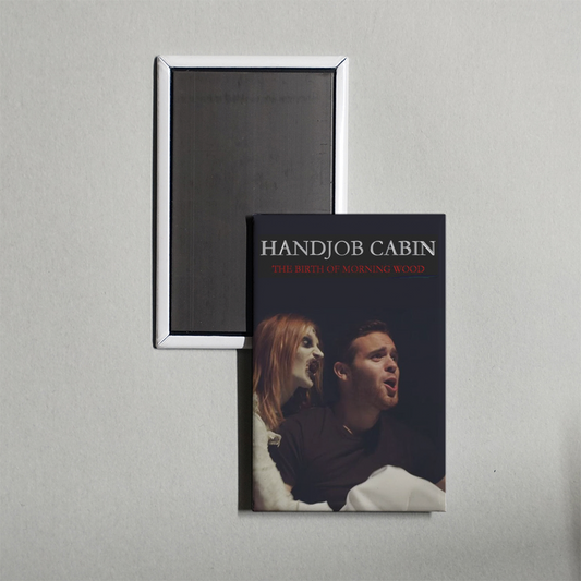 Handjob Cabin Mini Movie Fridge Magnet
