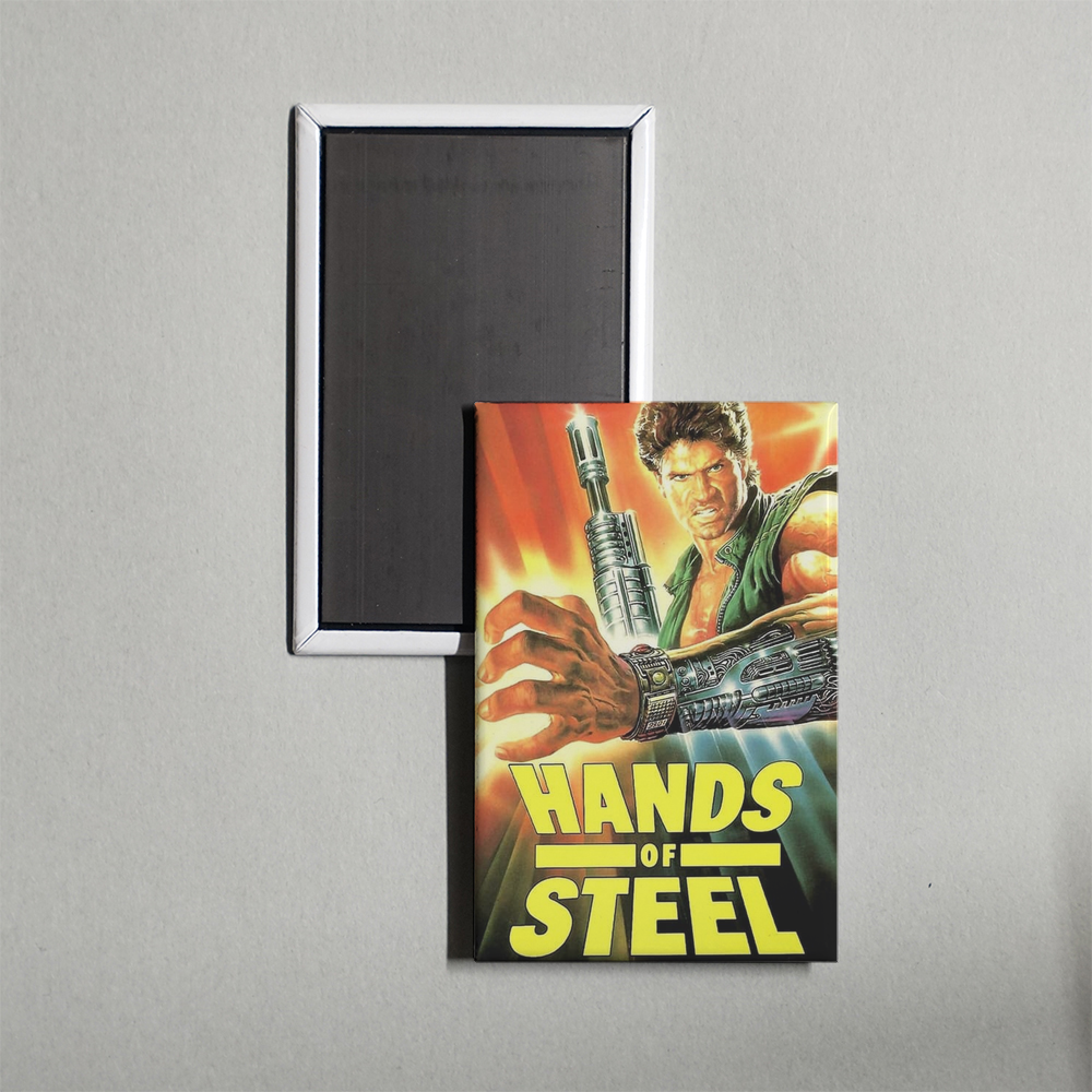 Hands of Steel Mini Movie Fridge Magnet