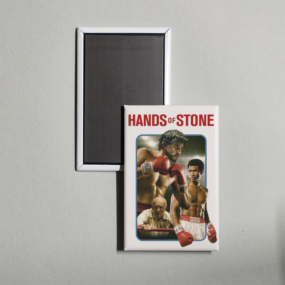 Hands of Stone Mini Movie Fridge Magnet
