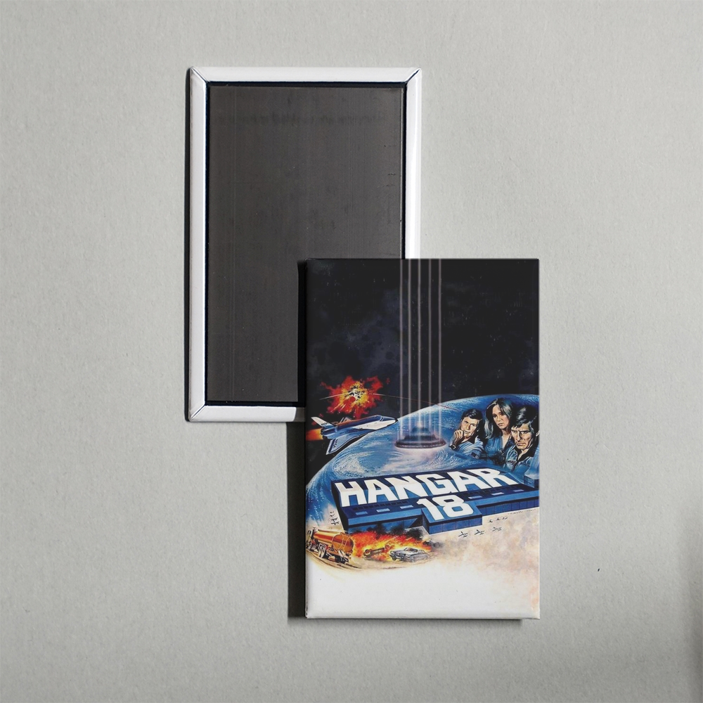 Hangar 18 Mini Movie Fridge Magnet