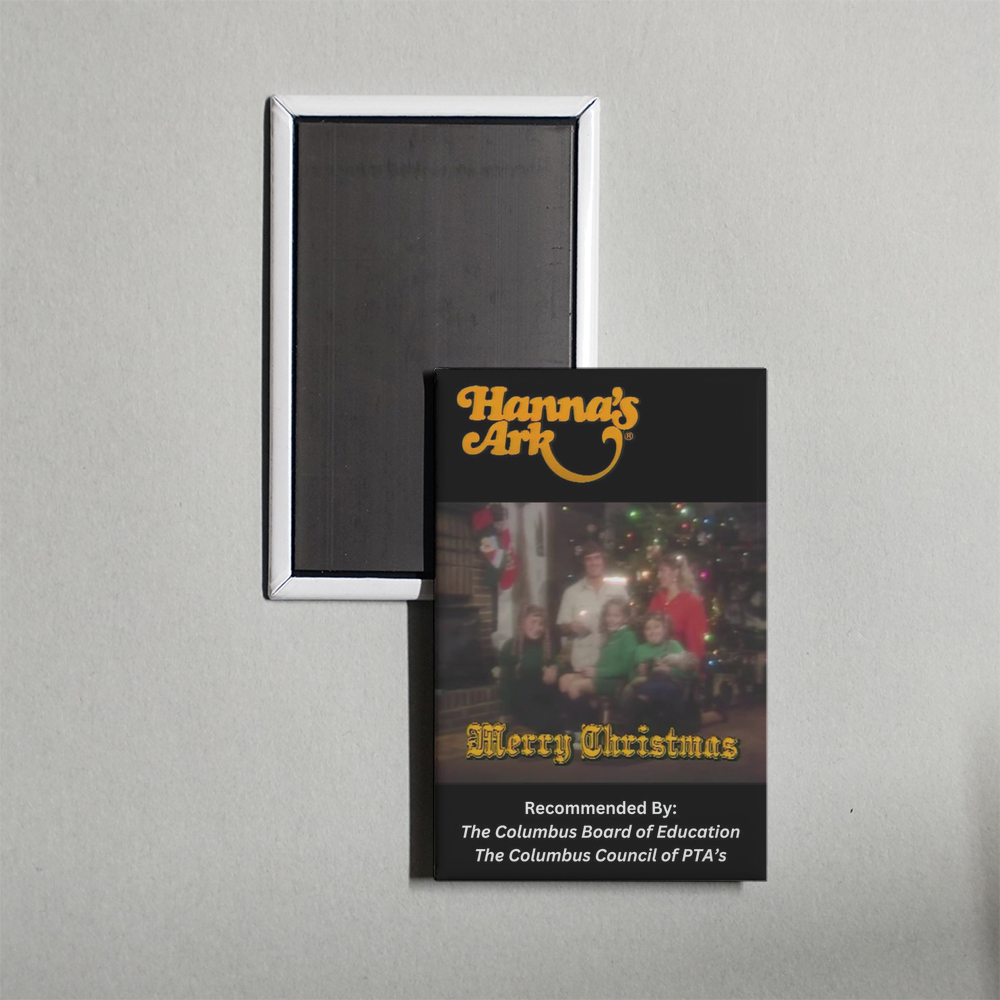 Hanna's Ark Christmas Special Mini Movie Fridge Magnet