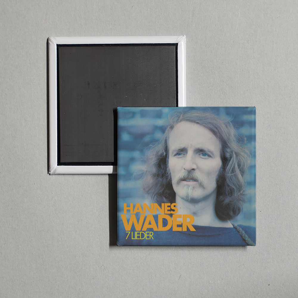 Hannes Wader - 7 Lieder Album Cover Fridge Magnet