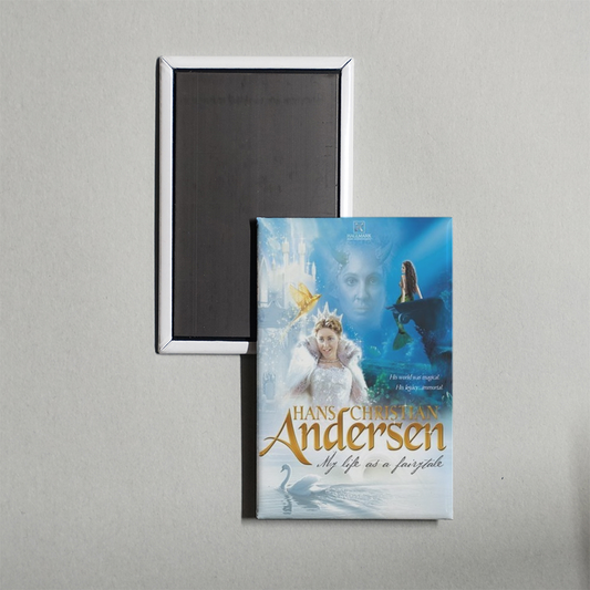 Hans Christian Andersen My Life as a Fairytale TV Show Fridge Magnet