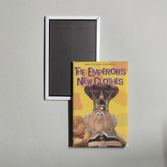 Hans Christian Andersen's The Emperor's New Clothes Mini Movie Fridge Magnet