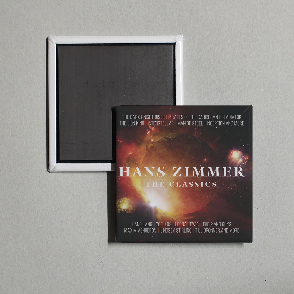 Hans Zimmer - Hans Zimmer - The Classics Album Cover Fridge Magnet