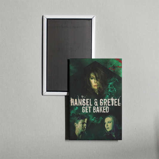 Hansel and Gretel Get Baked Mini Movie Fridge Magnet