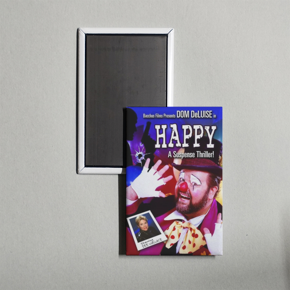 Happy Mini Movie Fridge Magnet