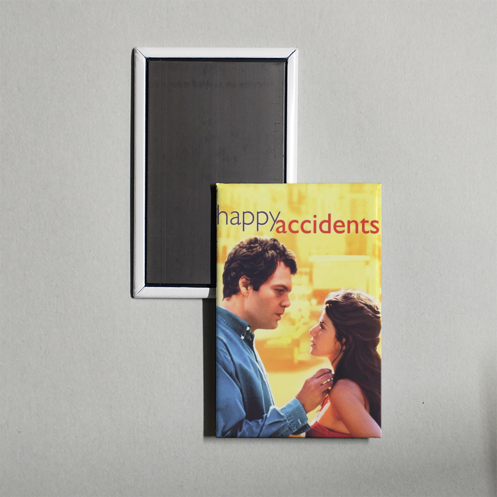 Happy Accidents Mini Movie Fridge Magnet