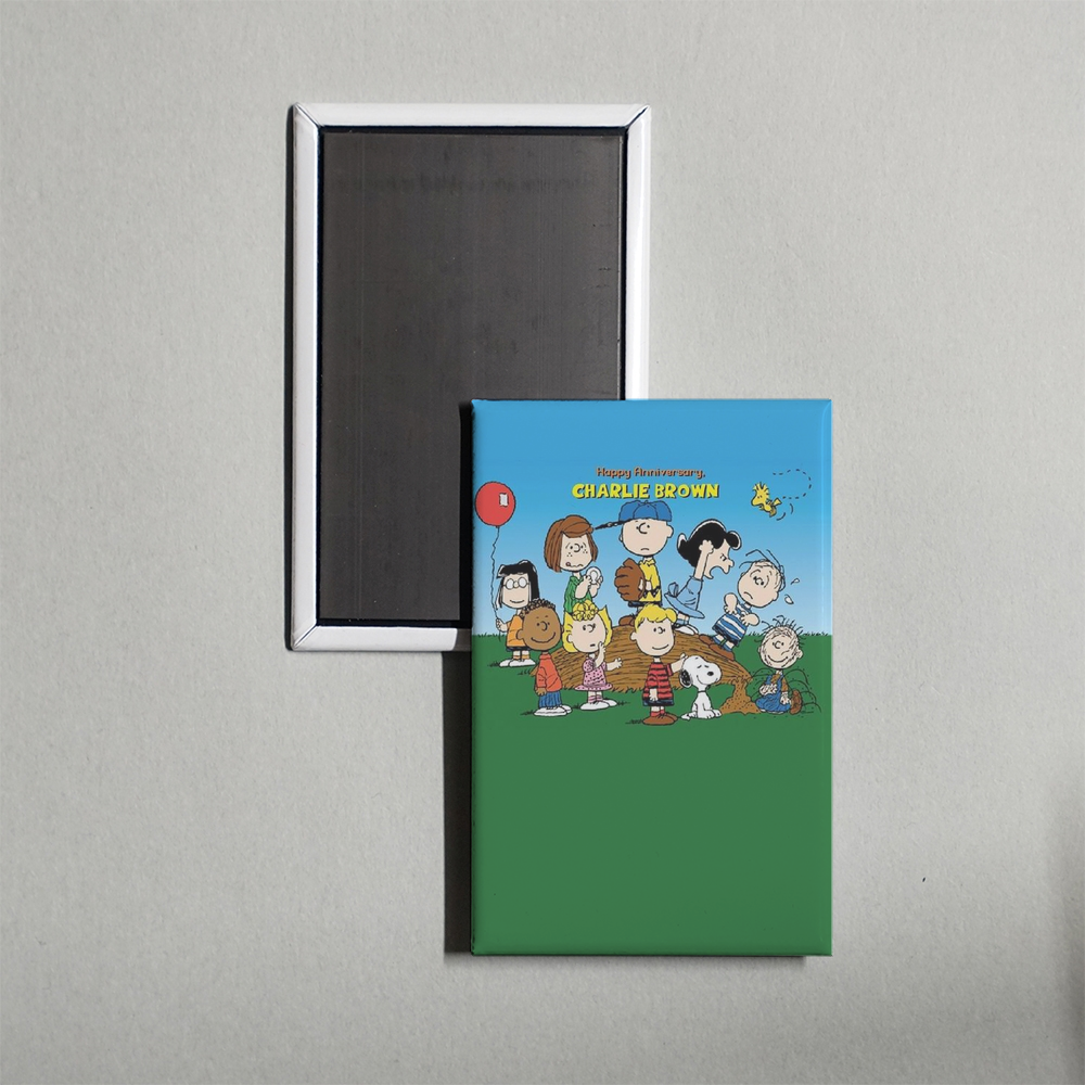 Happy Anniversary, Charlie Brown Mini Movie Fridge Magnet