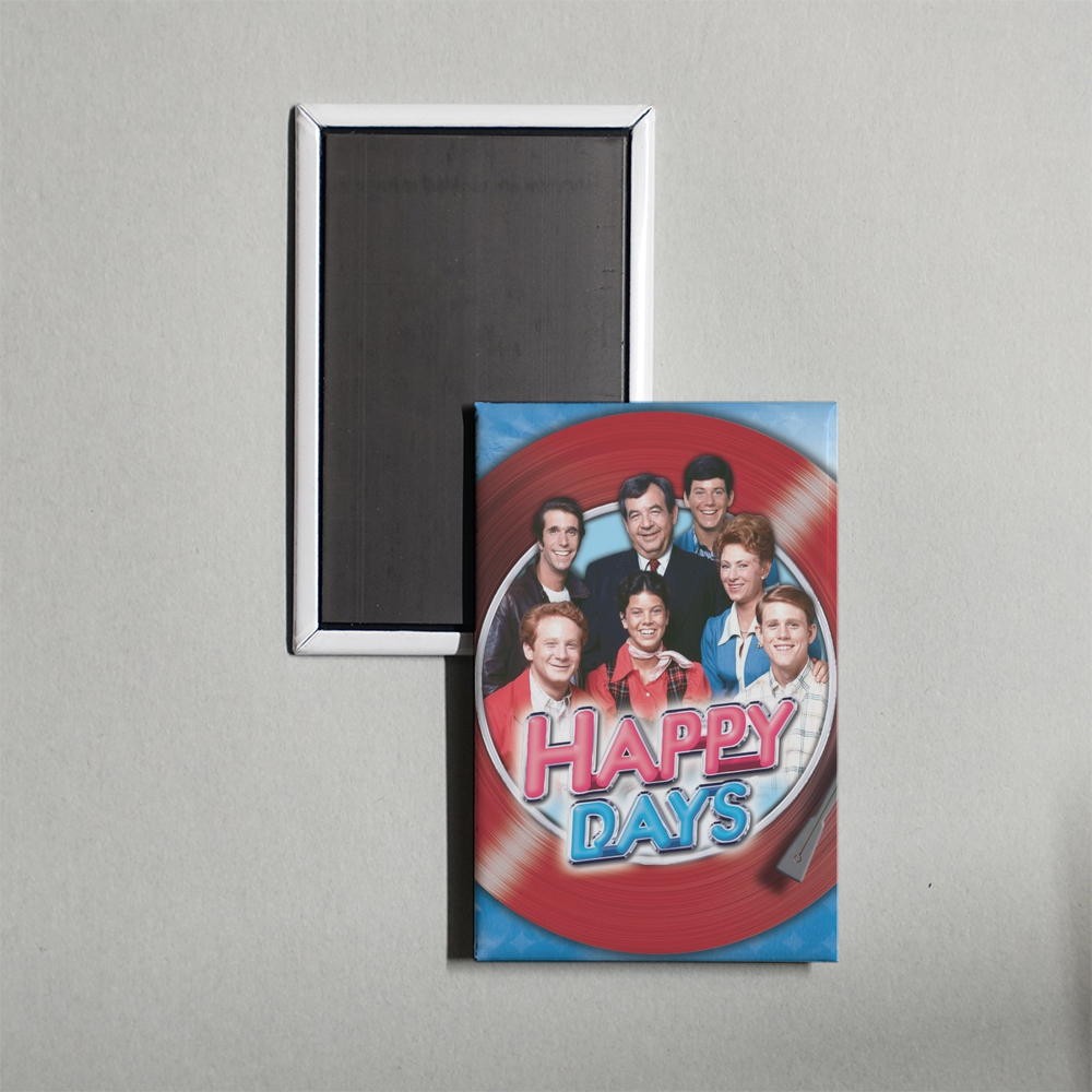 Happy Days TV Show Fridge Magnet