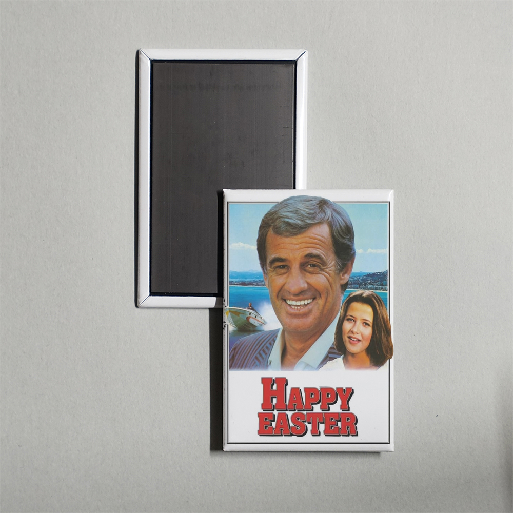 Happy Easter Mini Movie Fridge Magnet