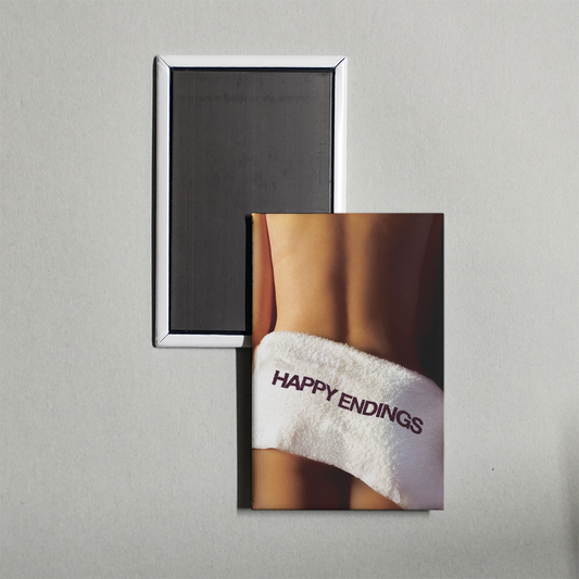 Happy Endings Mini Movie Fridge Magnet