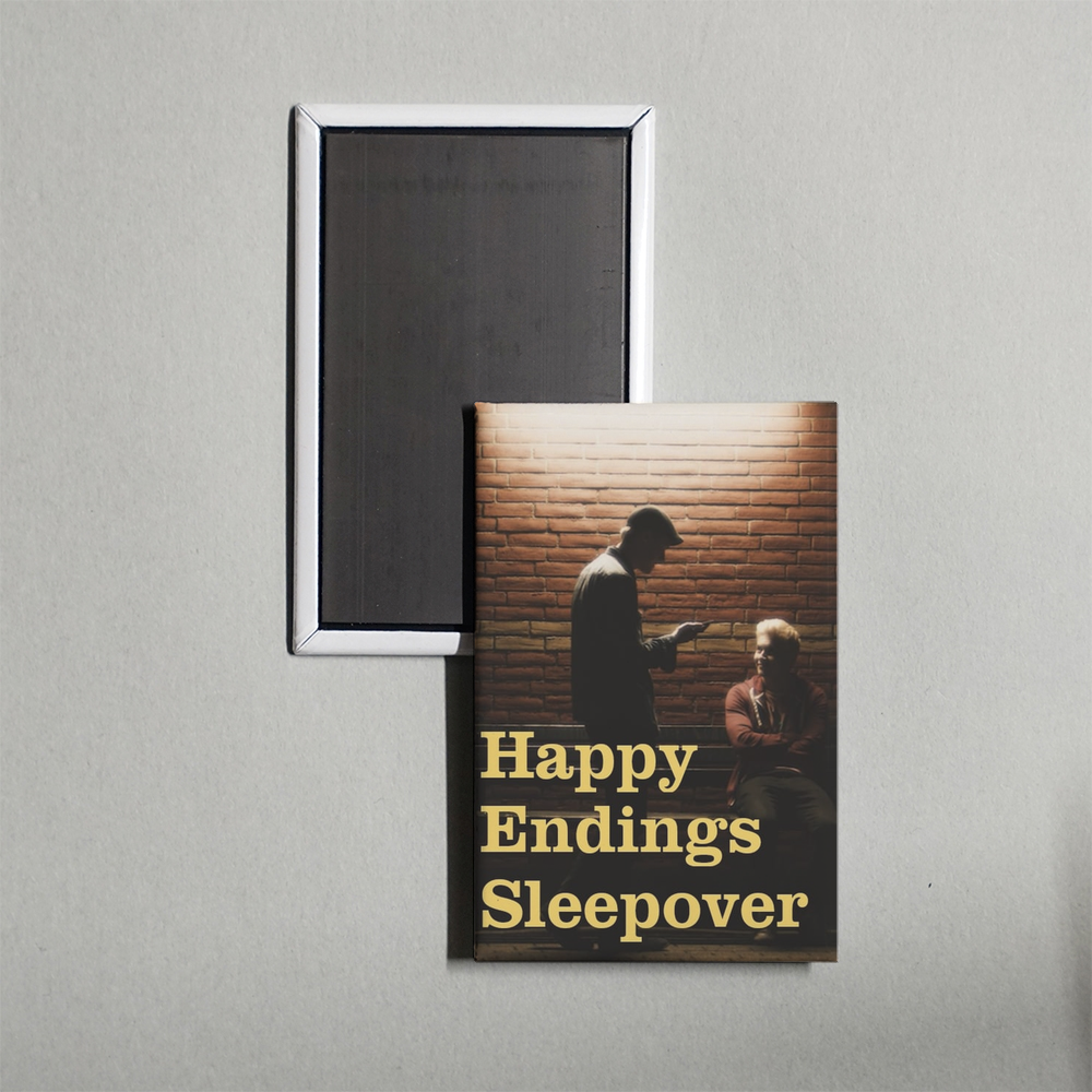 Happy Endings Sleepover Mini Movie Fridge Magnet