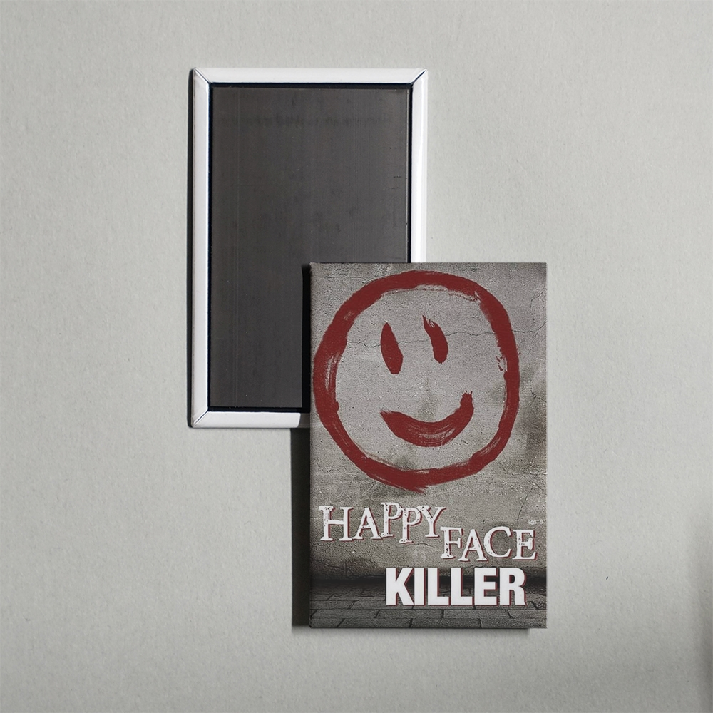Happy Face Killer Mini Movie Fridge Magnet