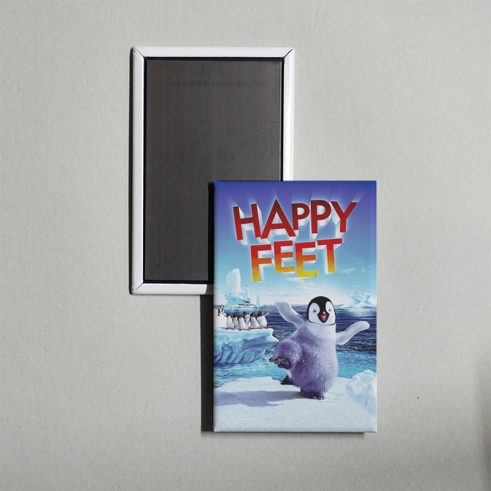 Happy Feet Mini Movie Fridge Magnet