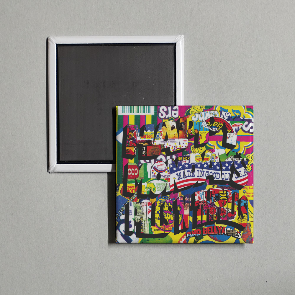 Happy Mondays - Pills 'N' Thrills And Bellyaches (Collector's Edition) Album Cover Fridge Magnet