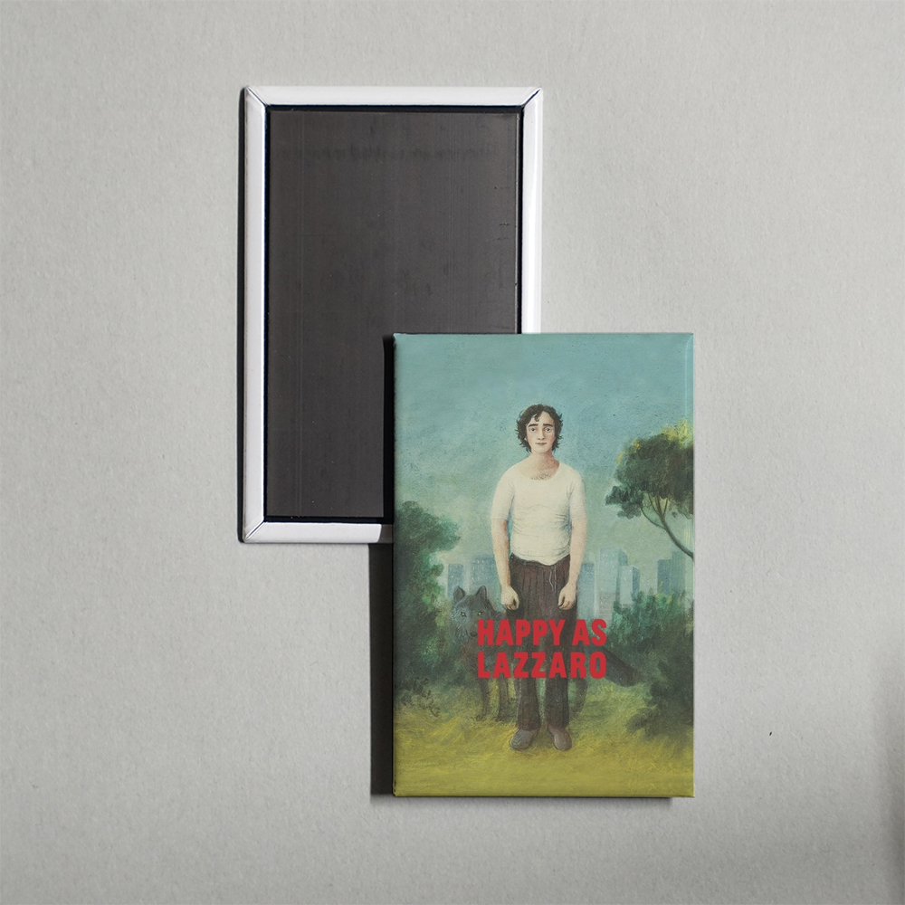 Happy as Lazzaro Mini Movie Fridge Magnet