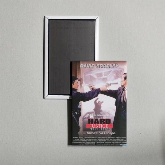 Hard Justice Mini Movie Fridge Magnet