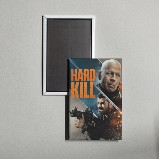 Hard Kill Mini Movie Fridge Magnet