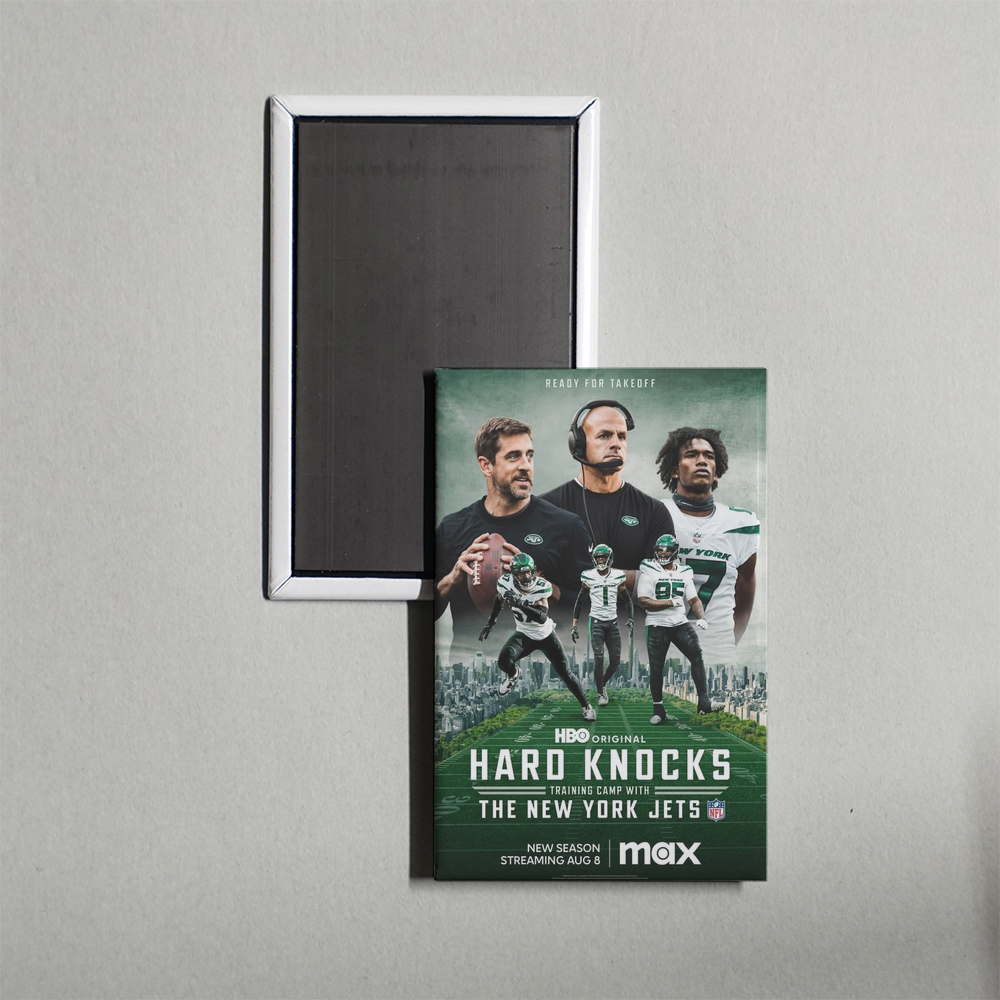 Hard Knocks TV Show Fridge Magnet