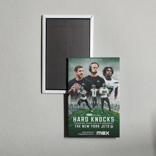 Hard Knocks TV Show Fridge Magnet